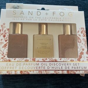 Sand + Fog Eau de Parfum Oil Discovery Set Vanilla